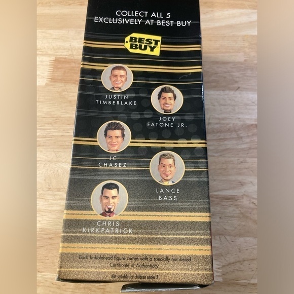 NSync Lance Bass bobble head in original box. Best Buy 2001 exclusive - Picture 4 of 5